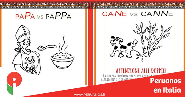 Aprender italiano: ¡cuidado con las doble consonantes! - Peruanos en Italia
